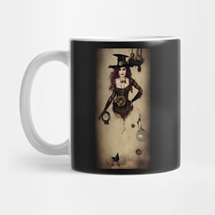 Steampunk Witch Mug